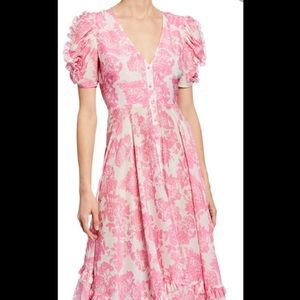 Loveshackfancy andie puff sleeve dress